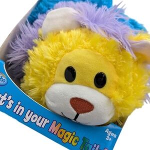 Flipazoo Magic Tails Lion White Unicorn Yellow Purple Blue Kidcore Kawaii Toy